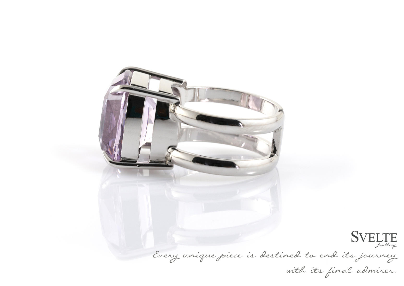 square amethyst ring 